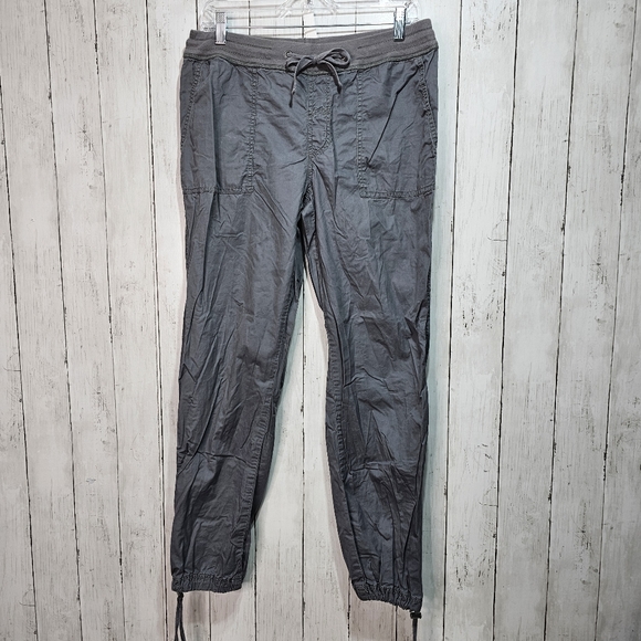 Hanna Andersson Pants - Hanna Andersson Women's Gray Cotton Joggers Athleisure Size Medium Pockets.